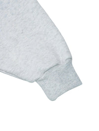 Oversized sweat trainer(ICE GRAY)