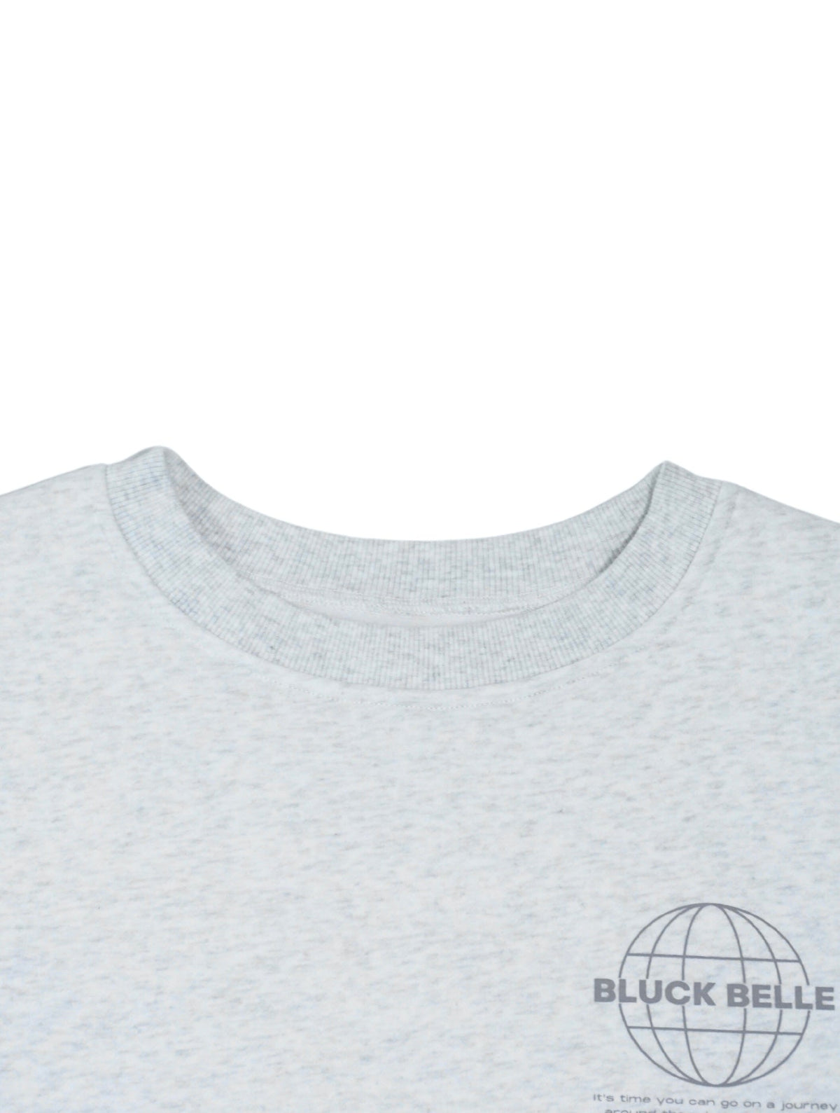Oversized sweat trainer(ICE GRAY)