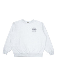 Oversized sweat trainer(ICE GRAY)