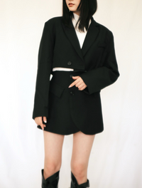 【9月20日発送】Mini roll skirt jacket setup