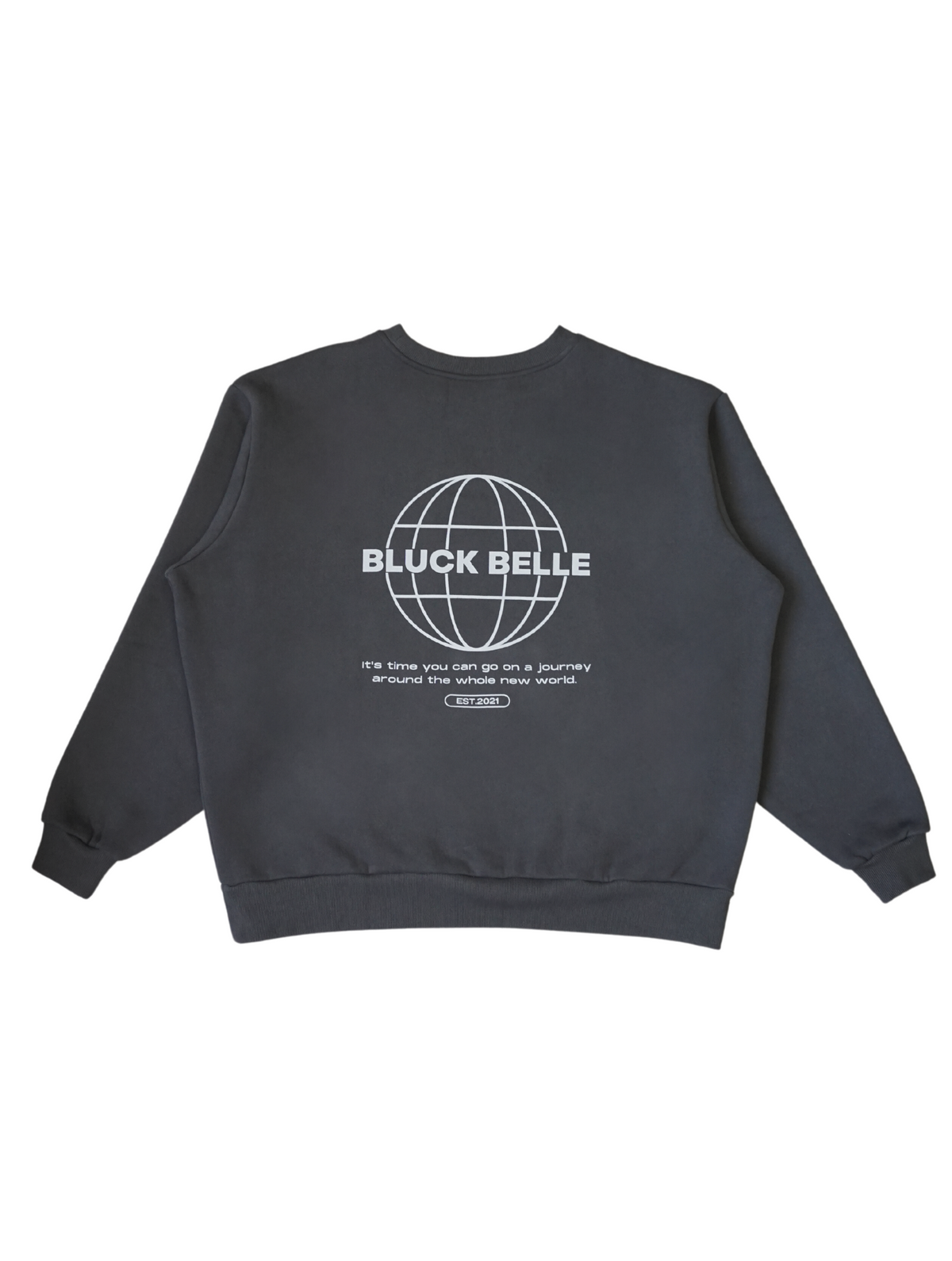 Oversized sweat trainer(CHARCOAL)