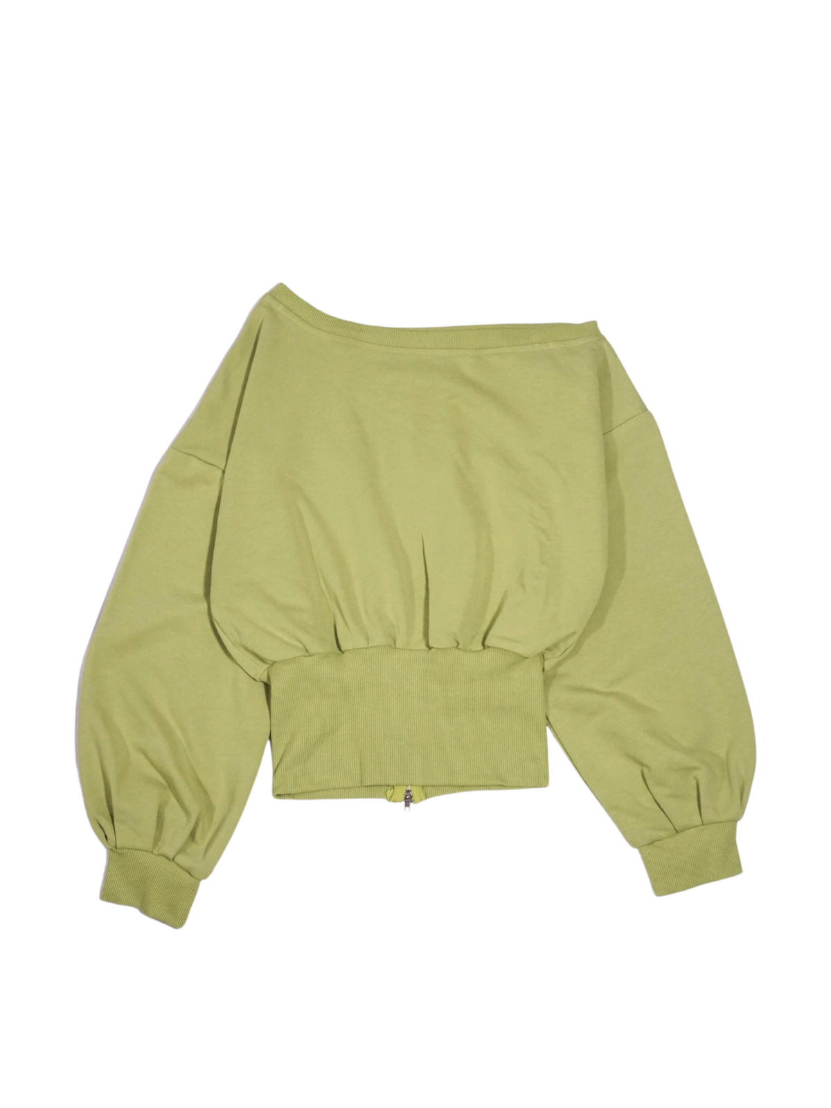 Back chuck off shoulder top