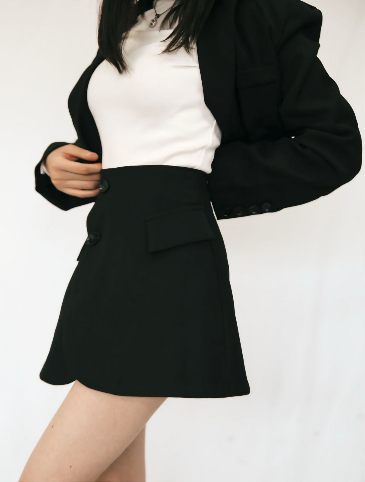 【9月20日発送】Mini roll skirt jacket setup