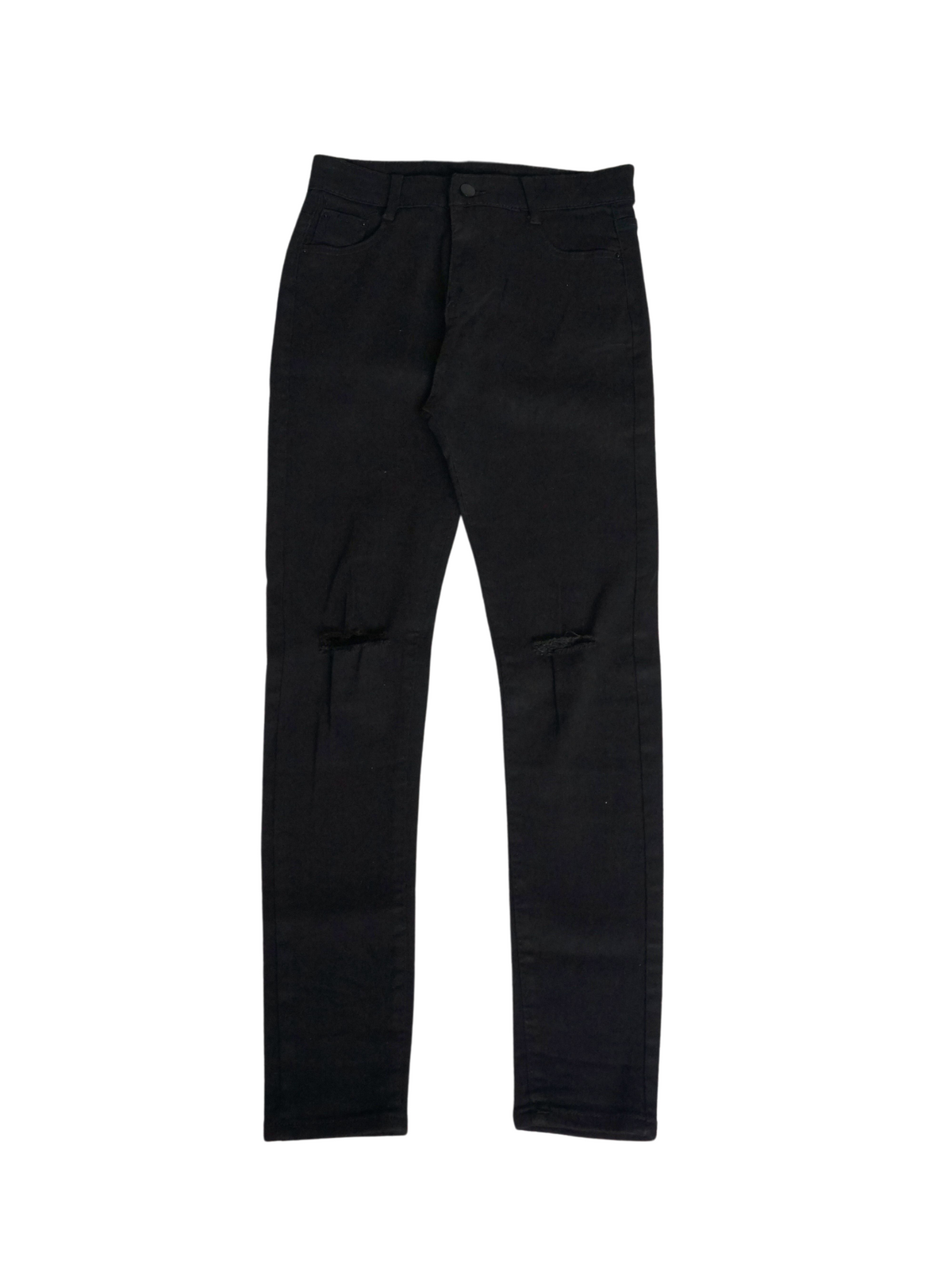 Damaged denim skinny