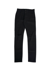 Damaged denim skinny