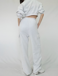 2way sweat cargo pants