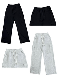 Short half zip & cargo sweat setup