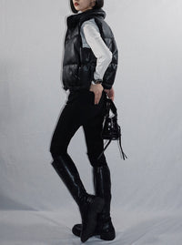 Damaged denim skinny