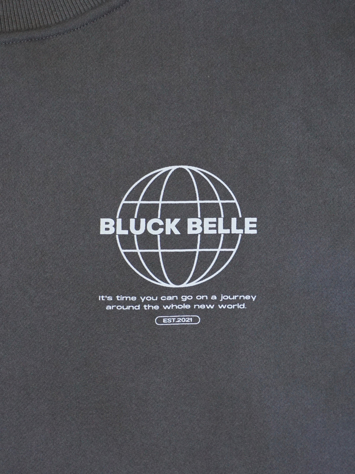 Oversized sweat trainer(CHARCOAL)