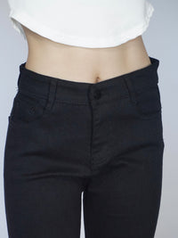 Damaged denim skinny