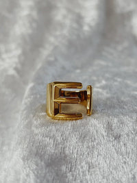【1万円以上のお買い物でプレゼント】Initial ring