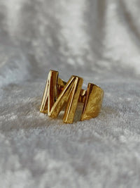 【1万円以上のお買い物でプレゼント】Initial ring