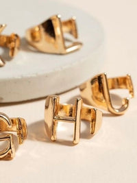 【1万円以上のお買い物でプレゼント】Initial ring