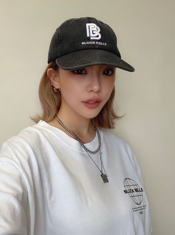 BB logo baseball cap(DENIM)