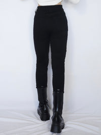Damaged denim skinny