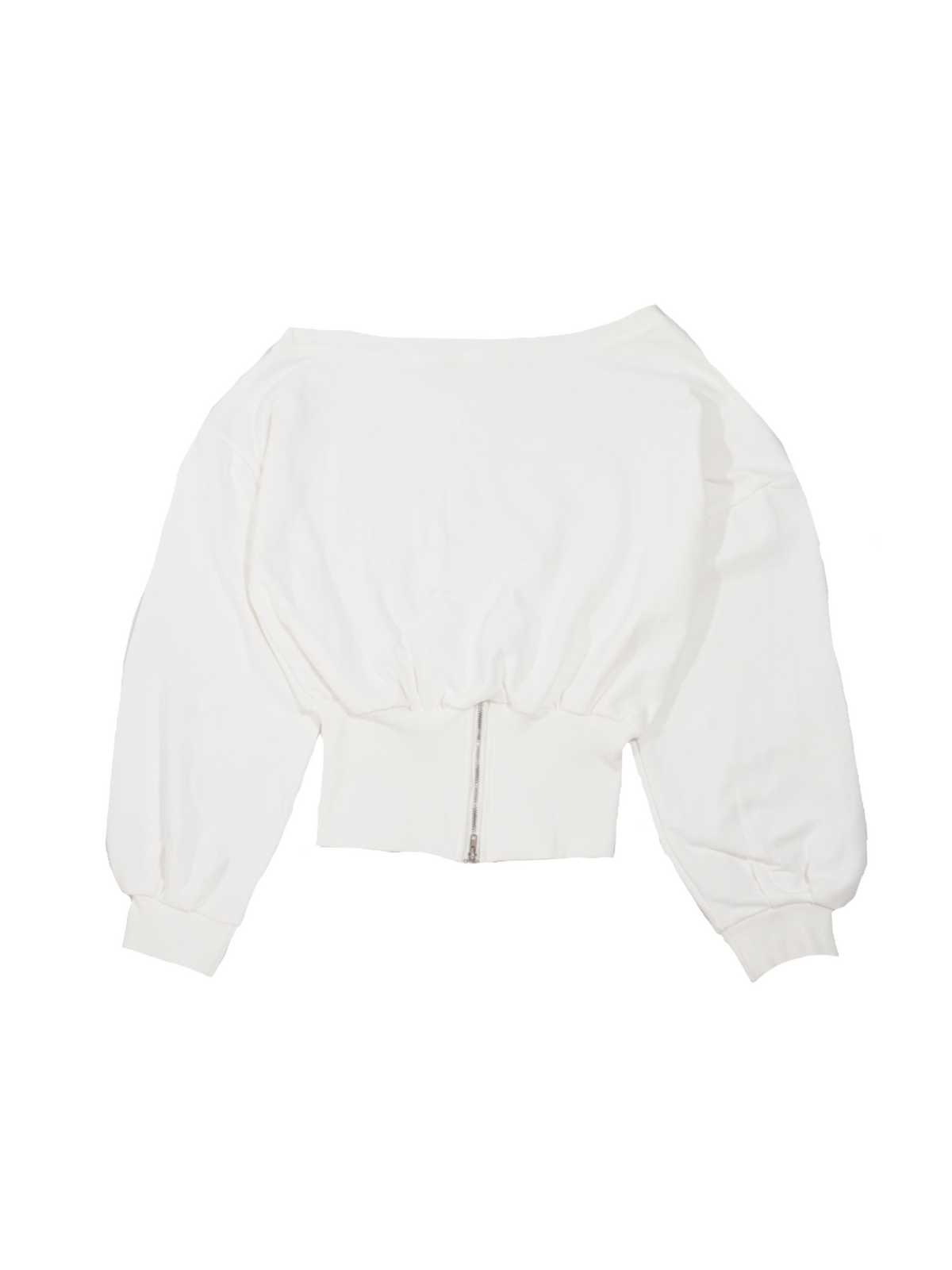 Back chuck off shoulder top