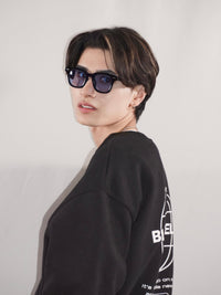 【1万円以上のお買い物でプレゼント】Wide frame color glass(BLUE)