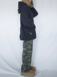 BB original logo hoodie(NAVY)