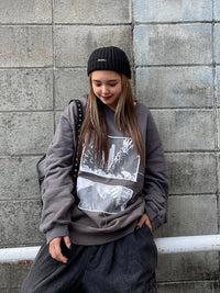 Design knit hair band(BLACK,GRAY)