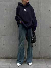 BB original logo hoodie(NAVY)