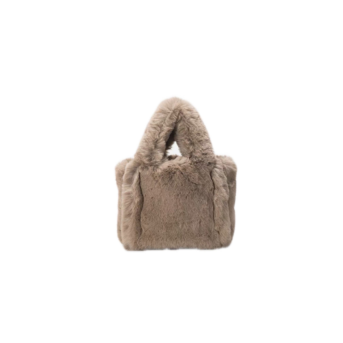 Fluffy mini tote bag (five colors)