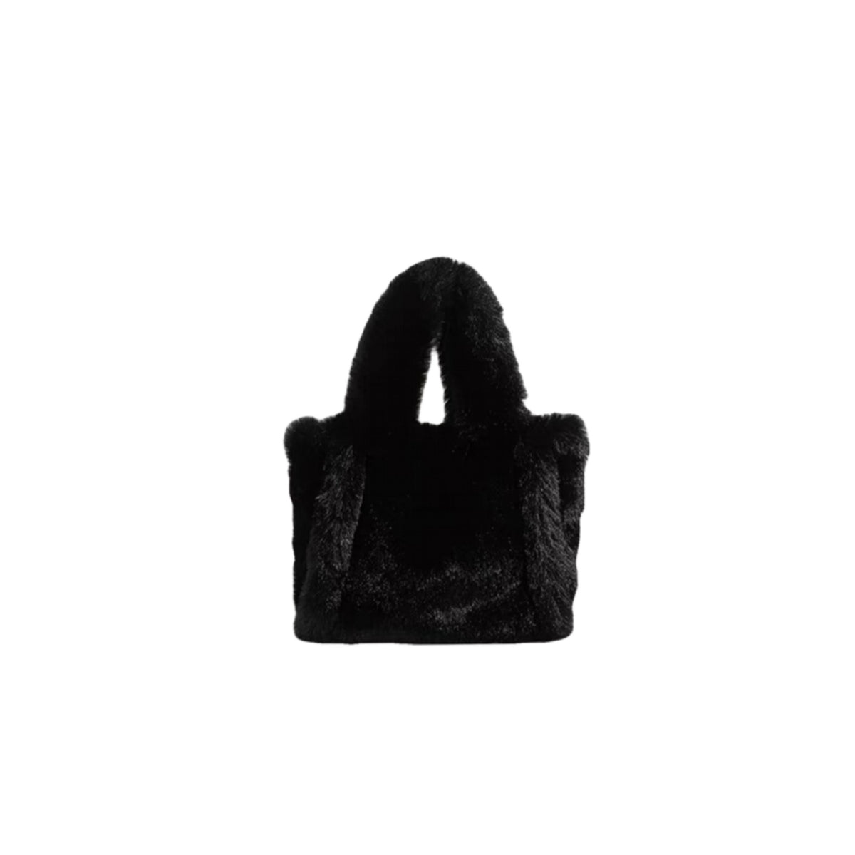 Fluffy mini tote bag (five colors)