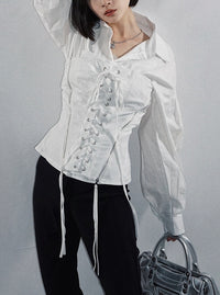 Puff sleeve shirt