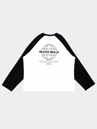 Raglan sleeve logo tee