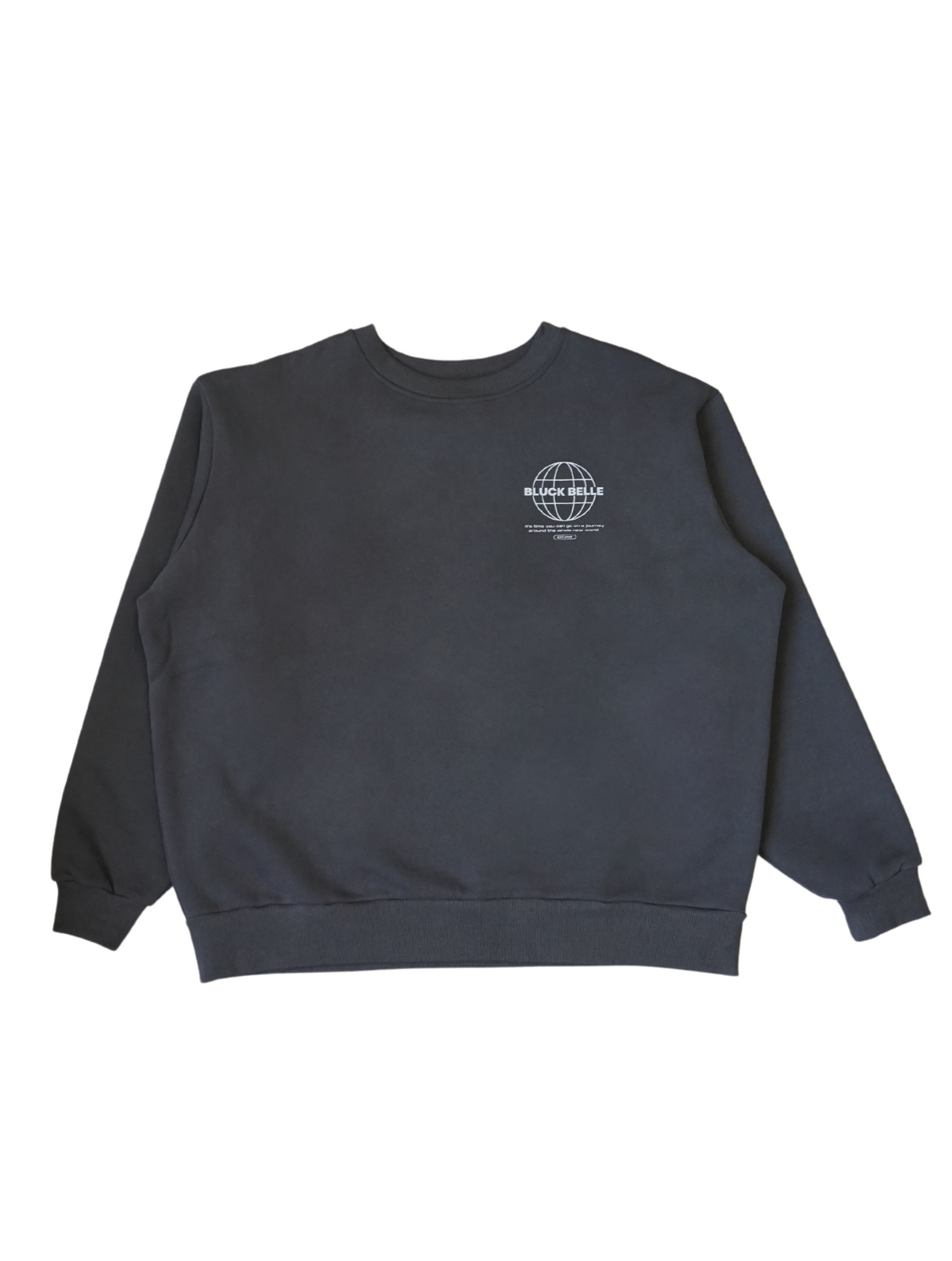 Oversized sweat trainer（CHARCOAL）