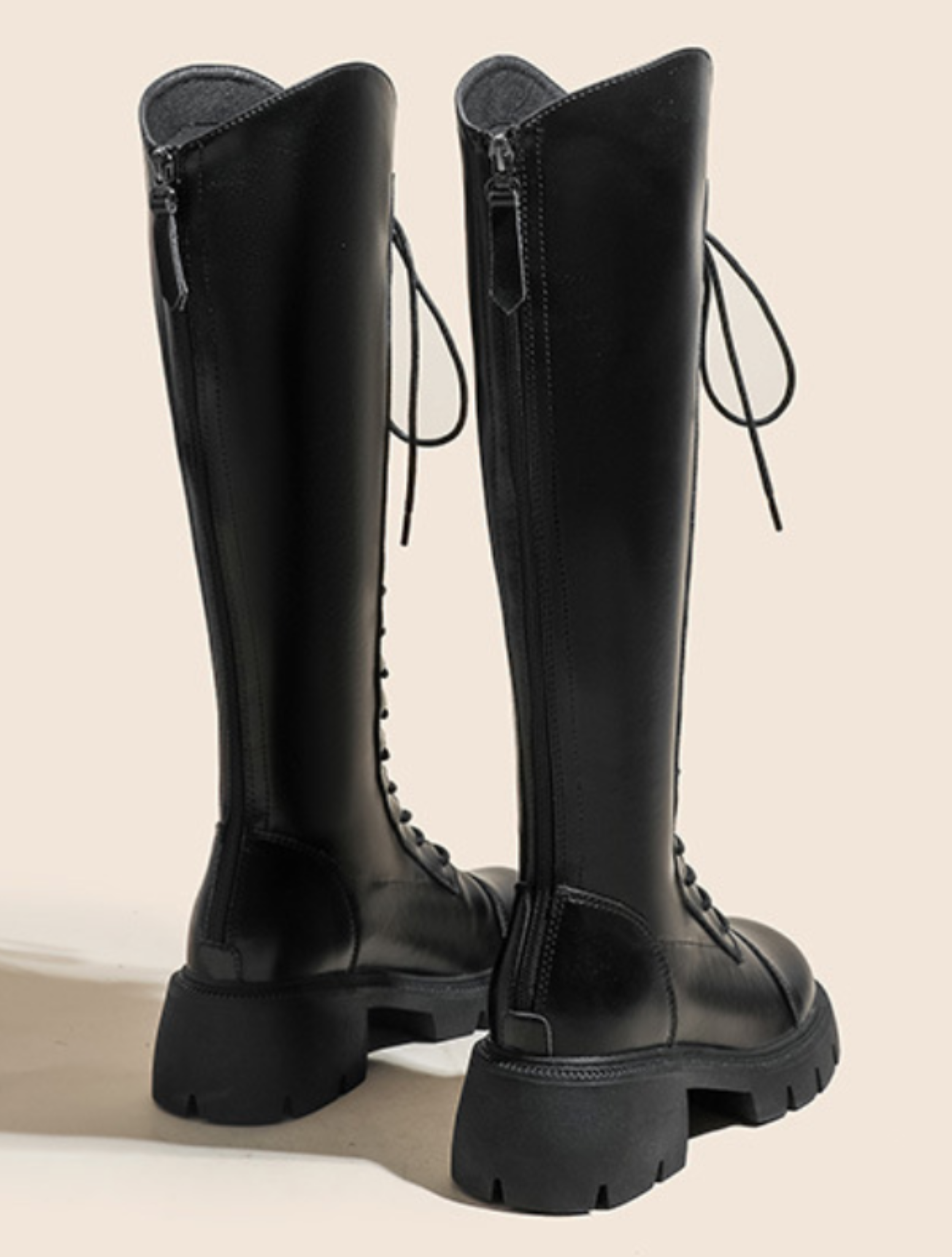 9月20日発送】Platform long boots – ANIEND 9月20日発送】Platform long boots – ANIEND