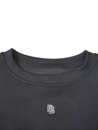 Cropped ＆ ２way cargo sweat setup（CHARCOAL）