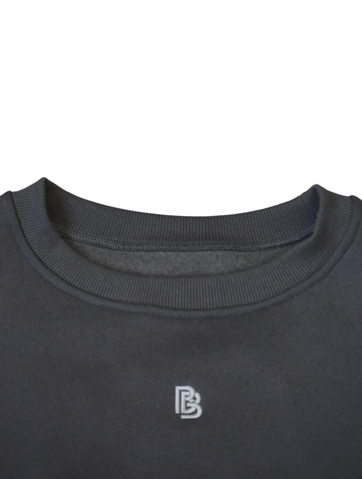 Cropped sweat trainer（CHARCOAL）