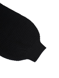 Low gauge feminine knit (BLACK)