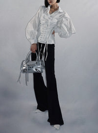 Puff sleeve shirt