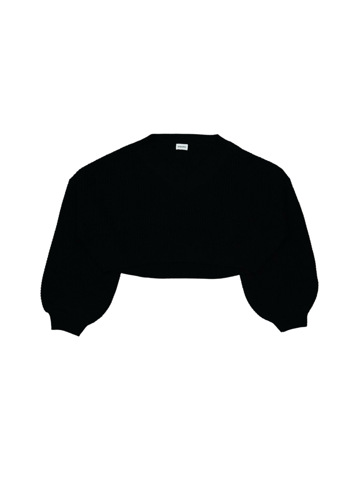 Low gauge feminine knit (BLACK)