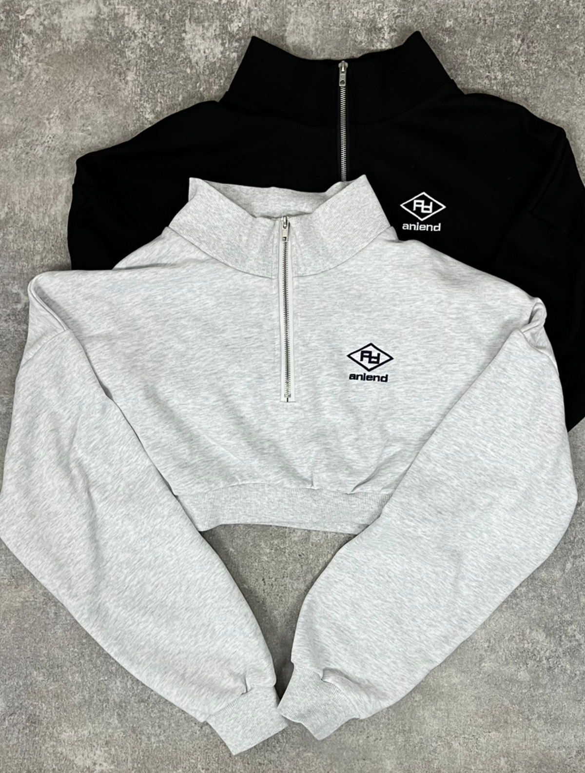 Short half zip & cargo sweat setup – ANIEND Short half zip & cargo sweat setup – ANIEND