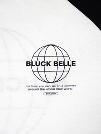 Raglan sleeve logo tee