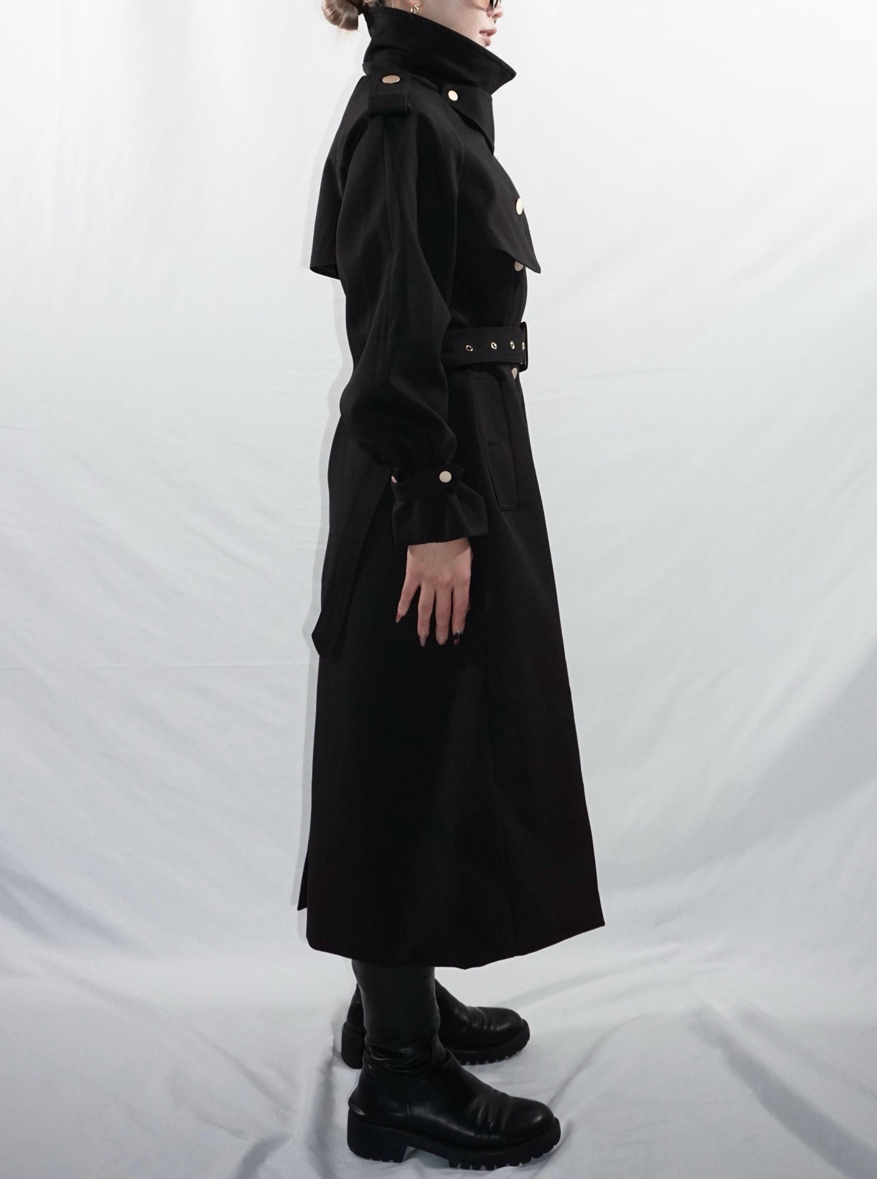 aclent ロングトレンチコート