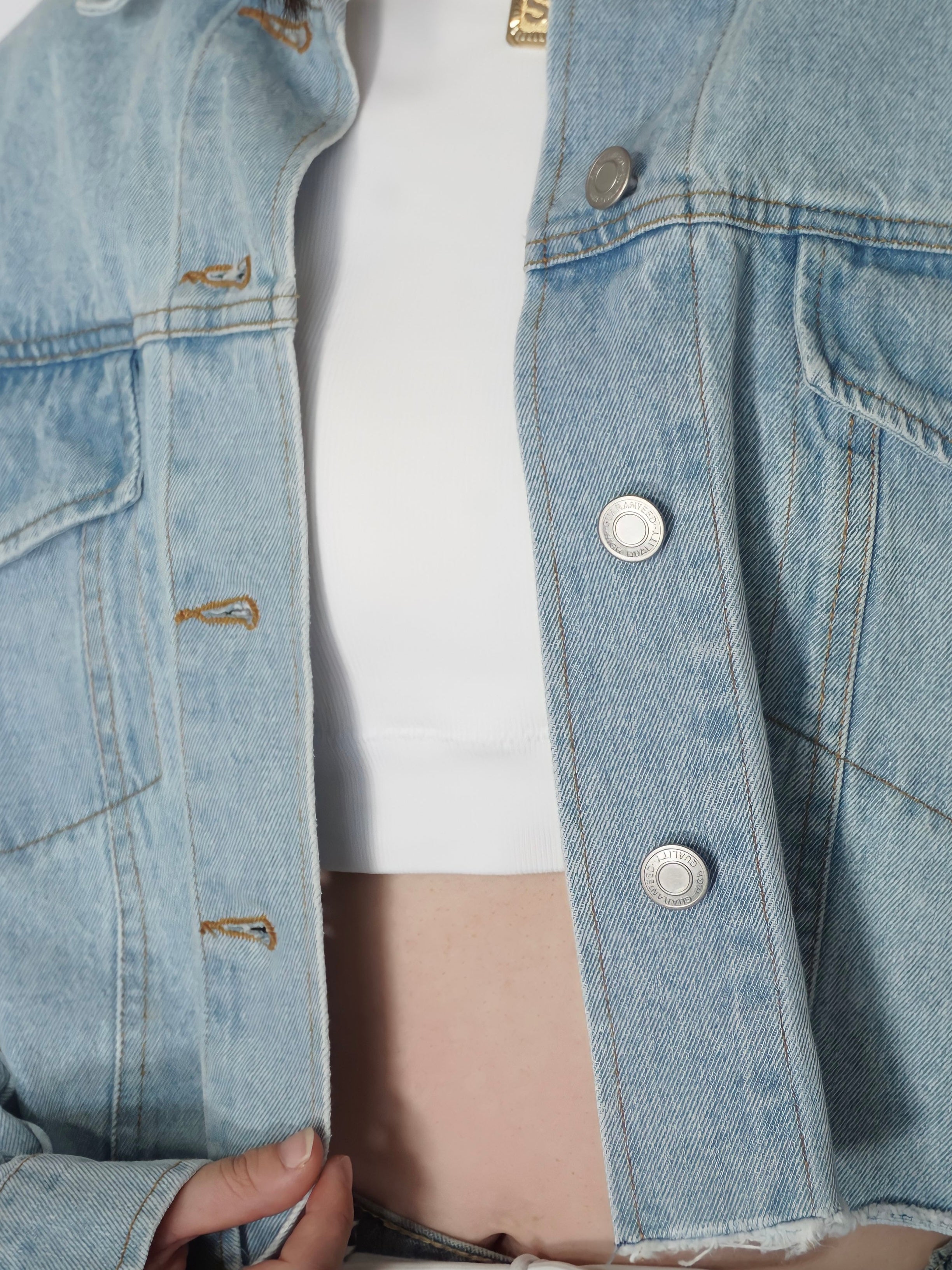 ジャケット・アウター ALUDE lame stitch short jacket ALUDE SELECT】short zipper jacket(2color) | 【ALUDE】韓国