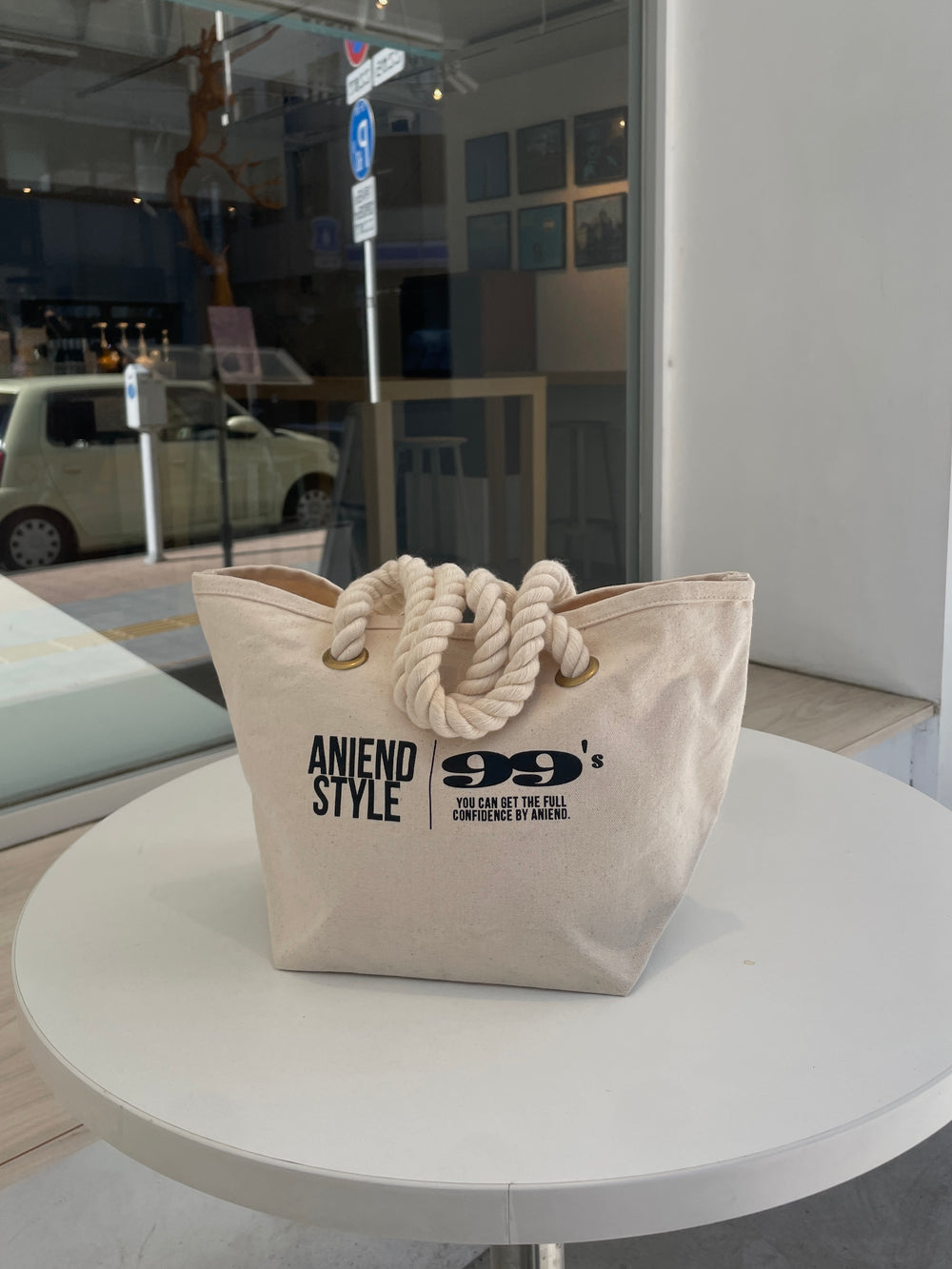 【1万円以上のお買い物でプレゼント】ANIEND mini tote bag