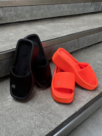 R-stone slide sandals