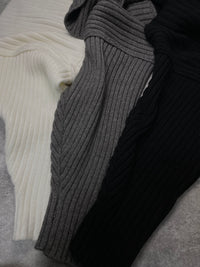 Short knit bolero（WHITE）