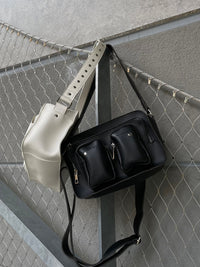 Square box bag (BLACK)