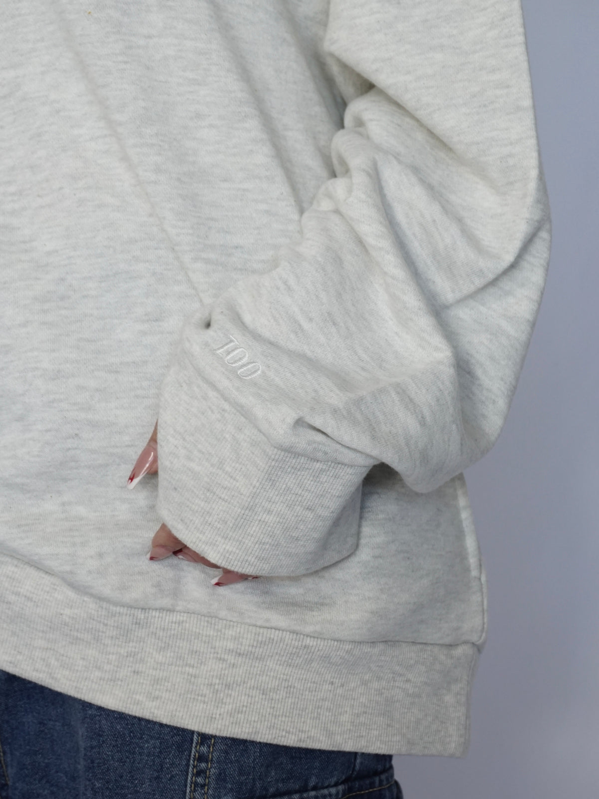 ANIEND original half zip ''001''