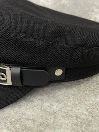 Leather belt design casquette