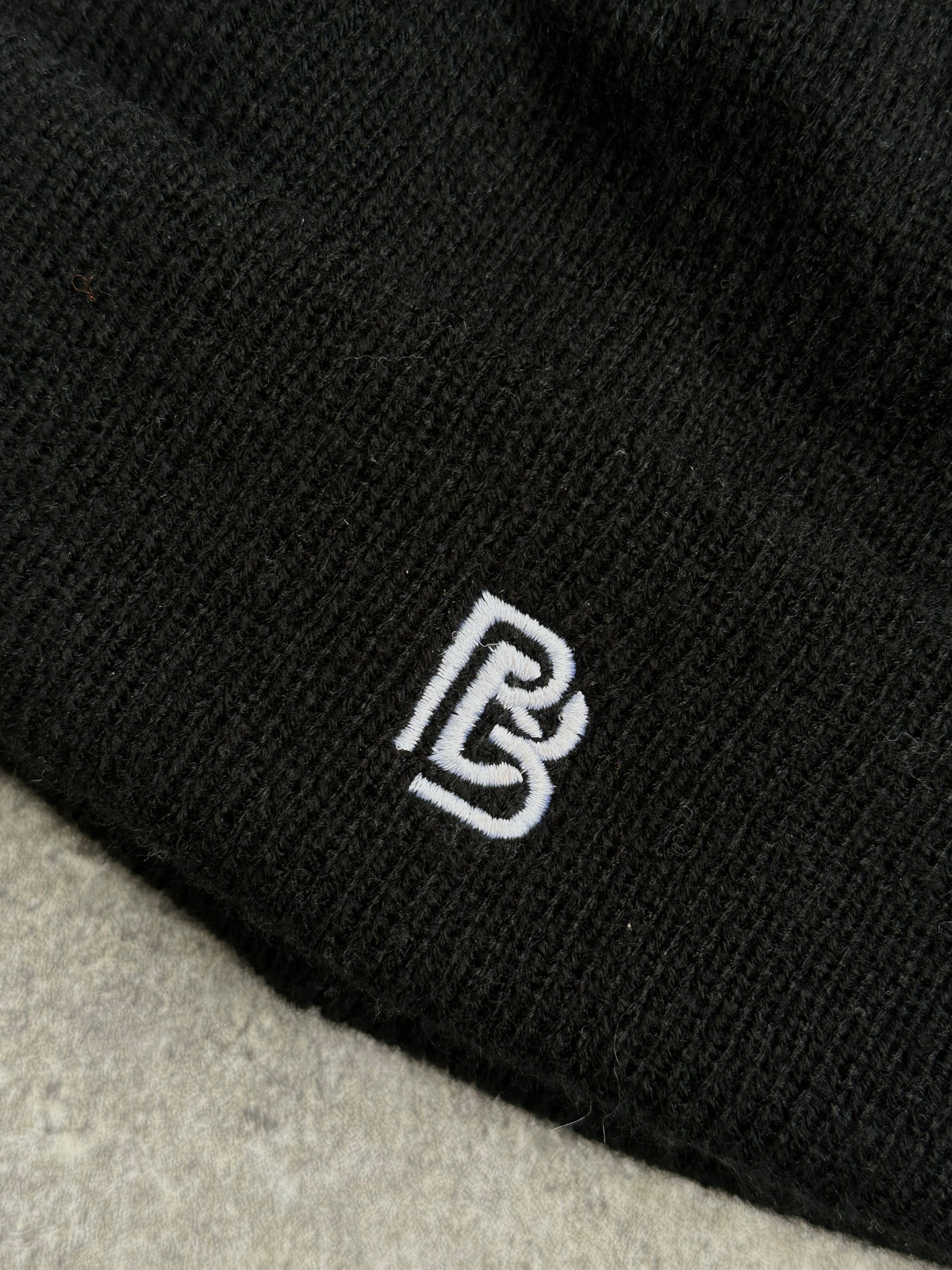 BB original logo beanie（BLACK）