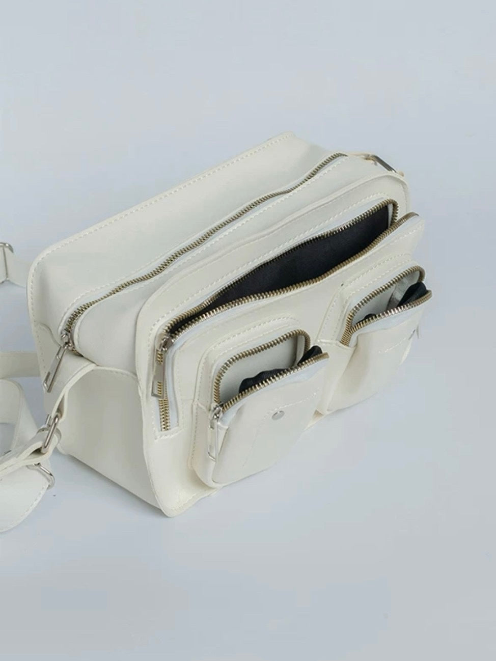 Square box bag (WHITE)